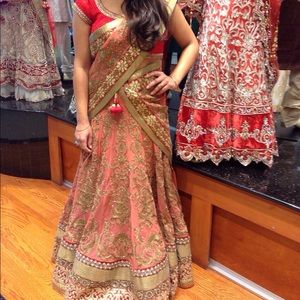 *Still Available* Beautiful Indian wedding dress (lengha) - NWT
